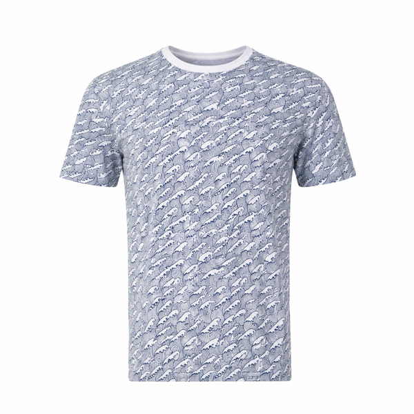 Hokusai Wave Crew Neck T-Shirt