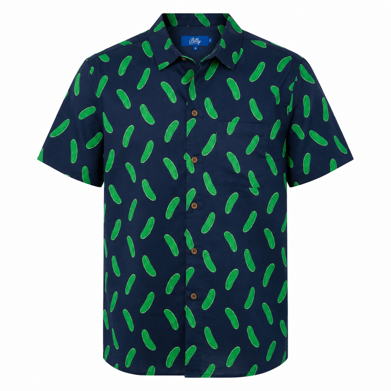 Men's Cuban Pickles short sleeve Cuban shirt