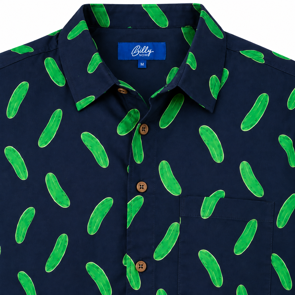 Men's Cuban Pickles short sleeve Cuban shirt, photo 2