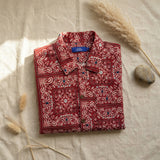 Men's Cuban Maroon Bandana