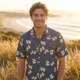 Men's Cuban Denim Floral