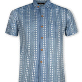 Men_s_Cuban_-_Blue_Stripe_Flower_Embroidery_Jacquard