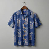 Men's Cuban Navy Fresh Pineapple