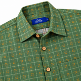 Men's Cuban Green/Yellow Check