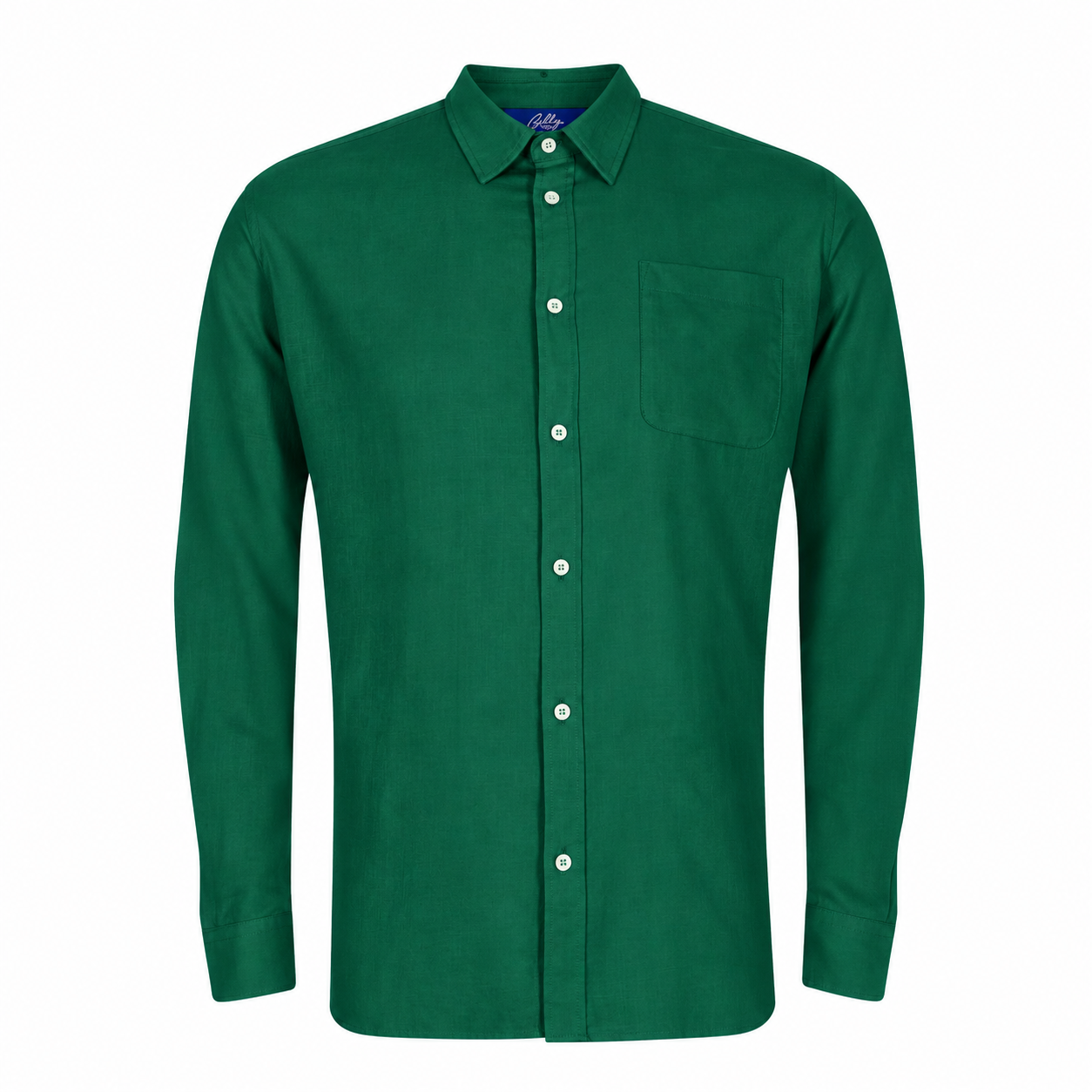 Men's Exodus Emerald Linen long sleeve shirt
