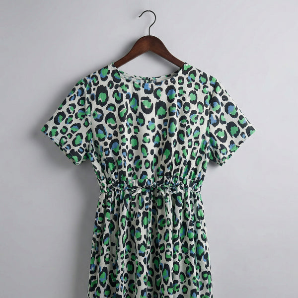 Ladies Sogo Dress Funky Leopard