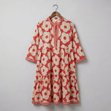 Midnight Poppy Dress (Red)