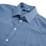 Men's Blue Chambrey Exodus Long Sleeve Shirt