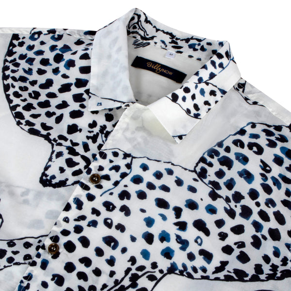 Men's Cuban White Leopard