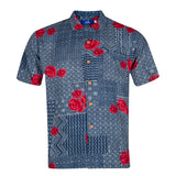 Men Cuban-Patchwork Floral