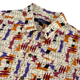 Men's Colourful Cartoon Cuban Shirt