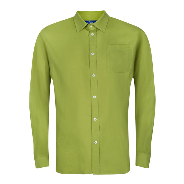 Men's Exodus Chartreuse Linen