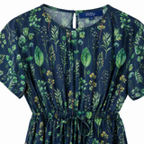 Ladies Sogo Dress Navy Garden
